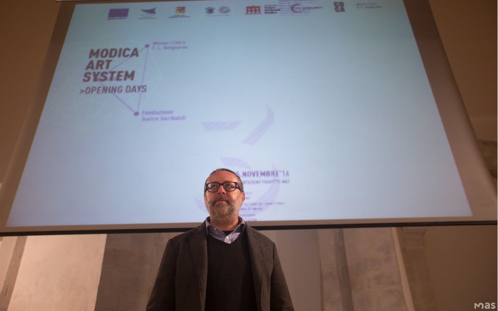 Francesco Lucifora, curatore del progetto Mas