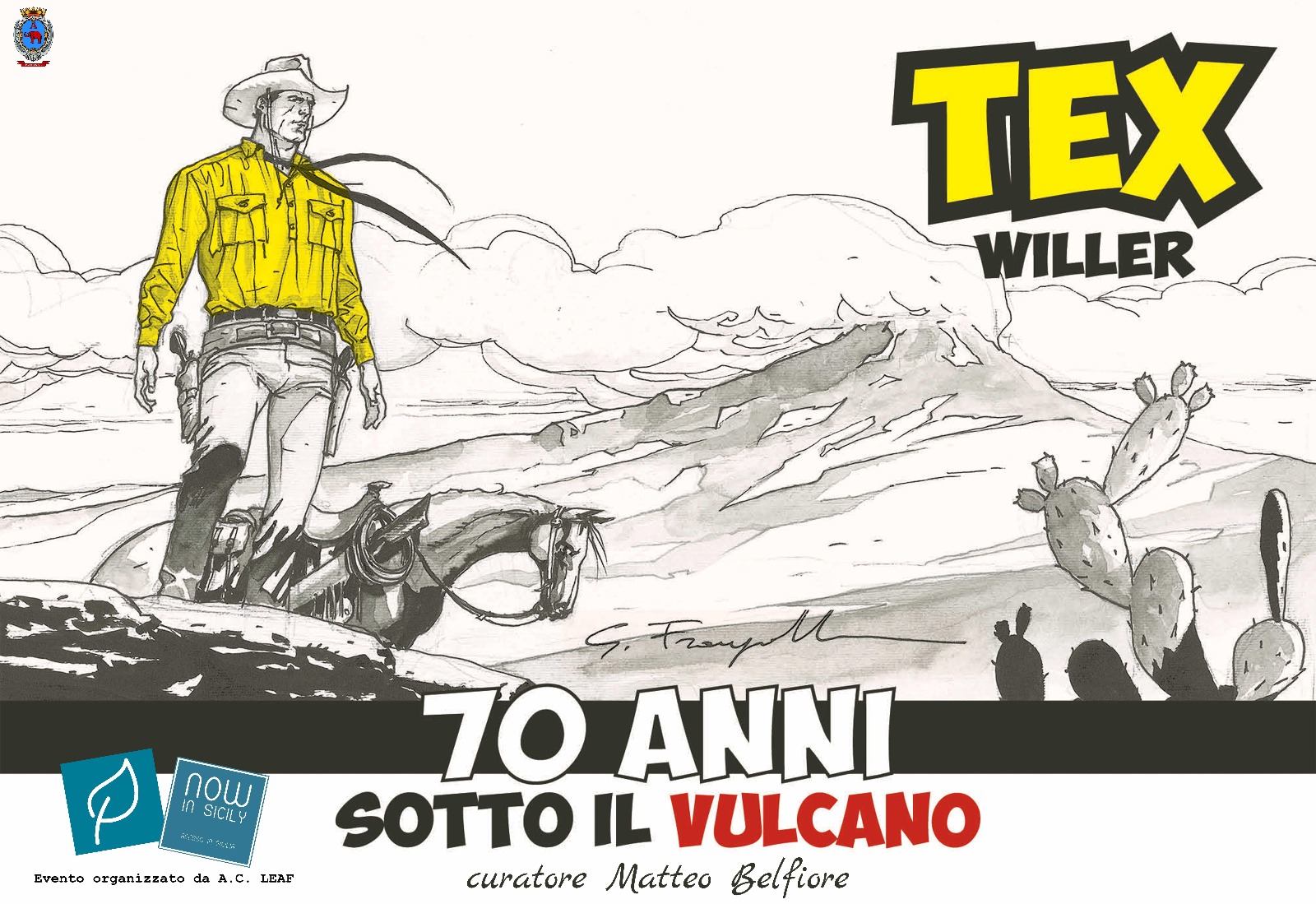 70 anni sotto il vulcano tex willer