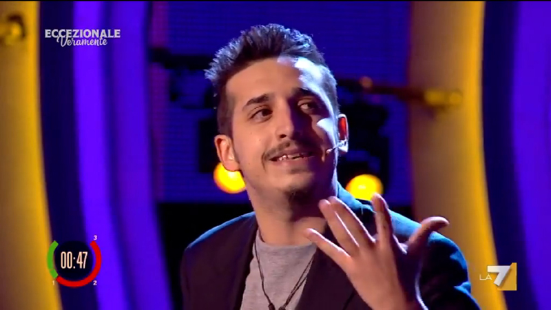 Il palermitano Roberto Lipari in semifinale a “Eccezionale Veramente”, giovedì 26 maggio su La7 Il palermitano Roberto Lipari in semifinale a “Eccezionale Veramente”, giovedì 26 maggio su La7