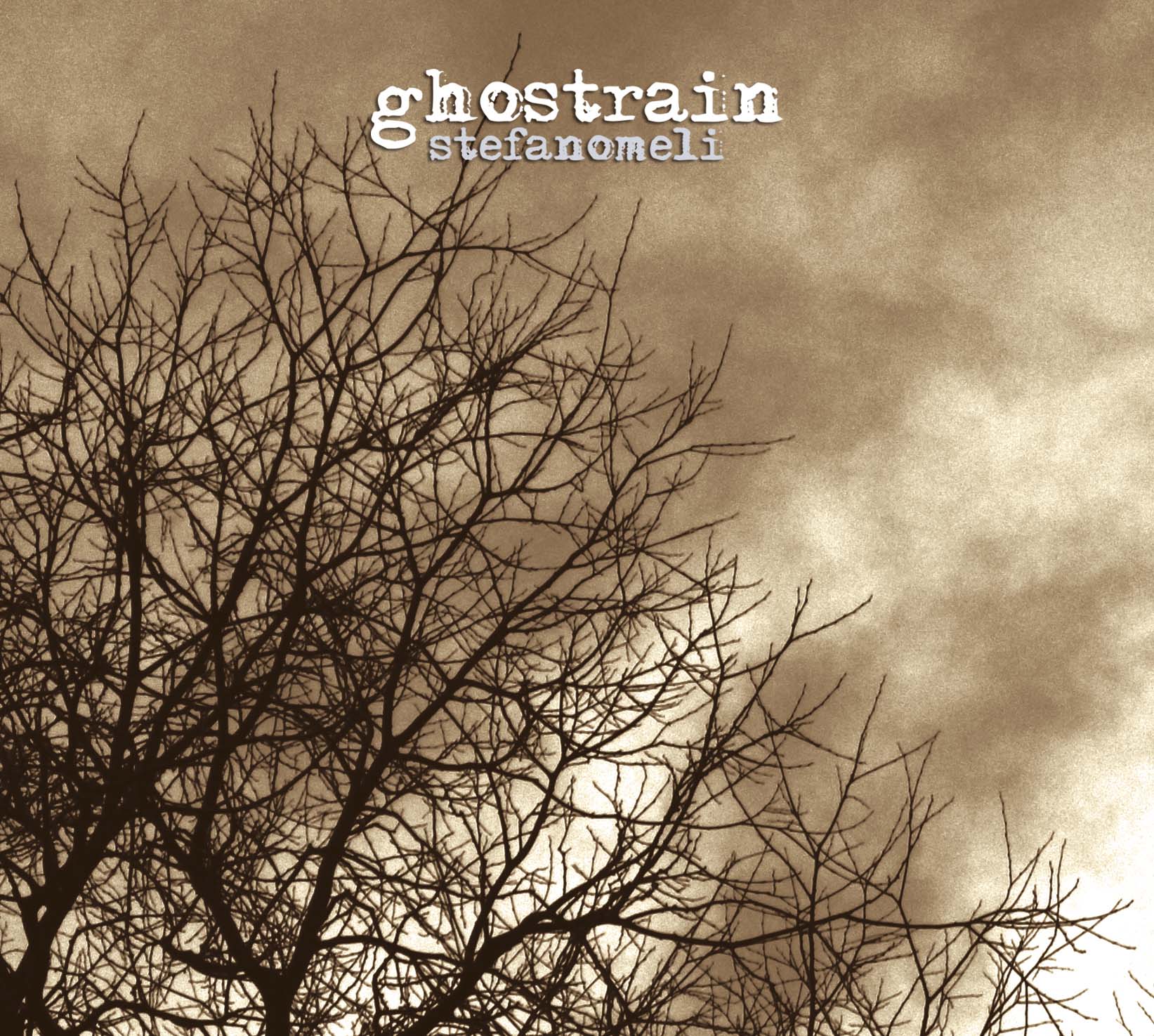 Copertina dell'Album Ghosttrain di Stefano Meli 
