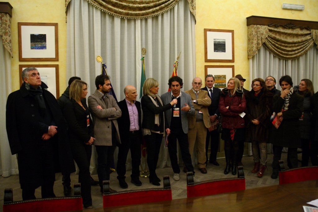 Un momento dell'incontro a Piazza Armerina tra gli amministratori dei "Comuni amici"