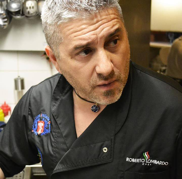 Lo chef Roberto Lombardo