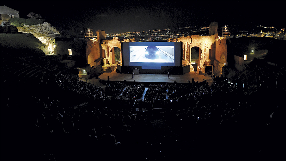 Il Teatro antico di Taormina nei giorni del film festival