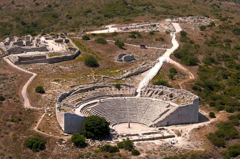 Il teatro greco di Segesta
