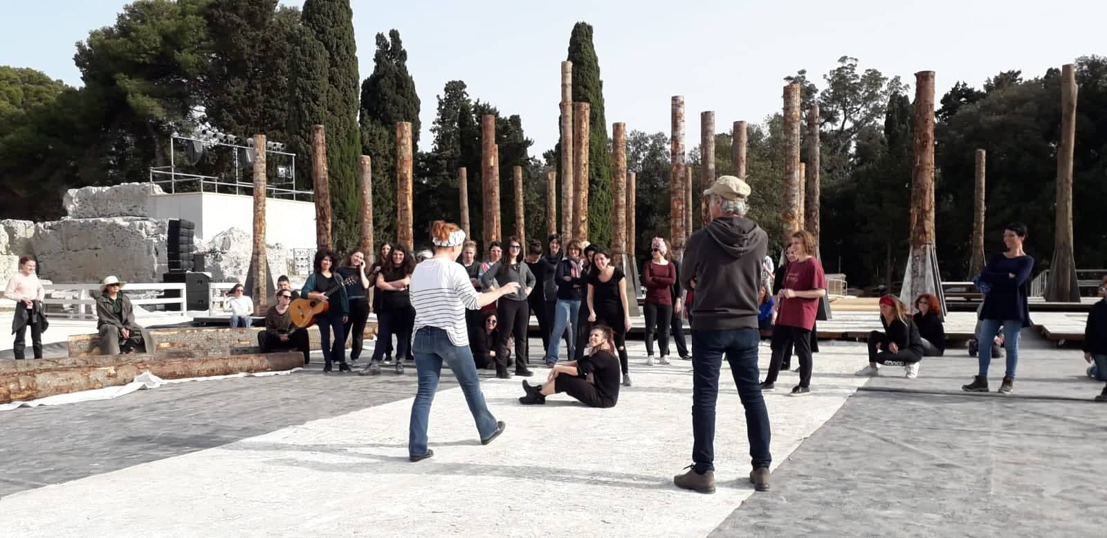 Prove de Le Troiane a Siracusa