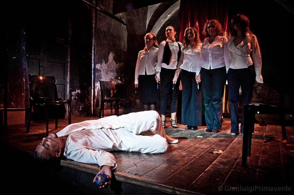 Una scena di Giulio Cesare - ph Gianluigi Primaverile