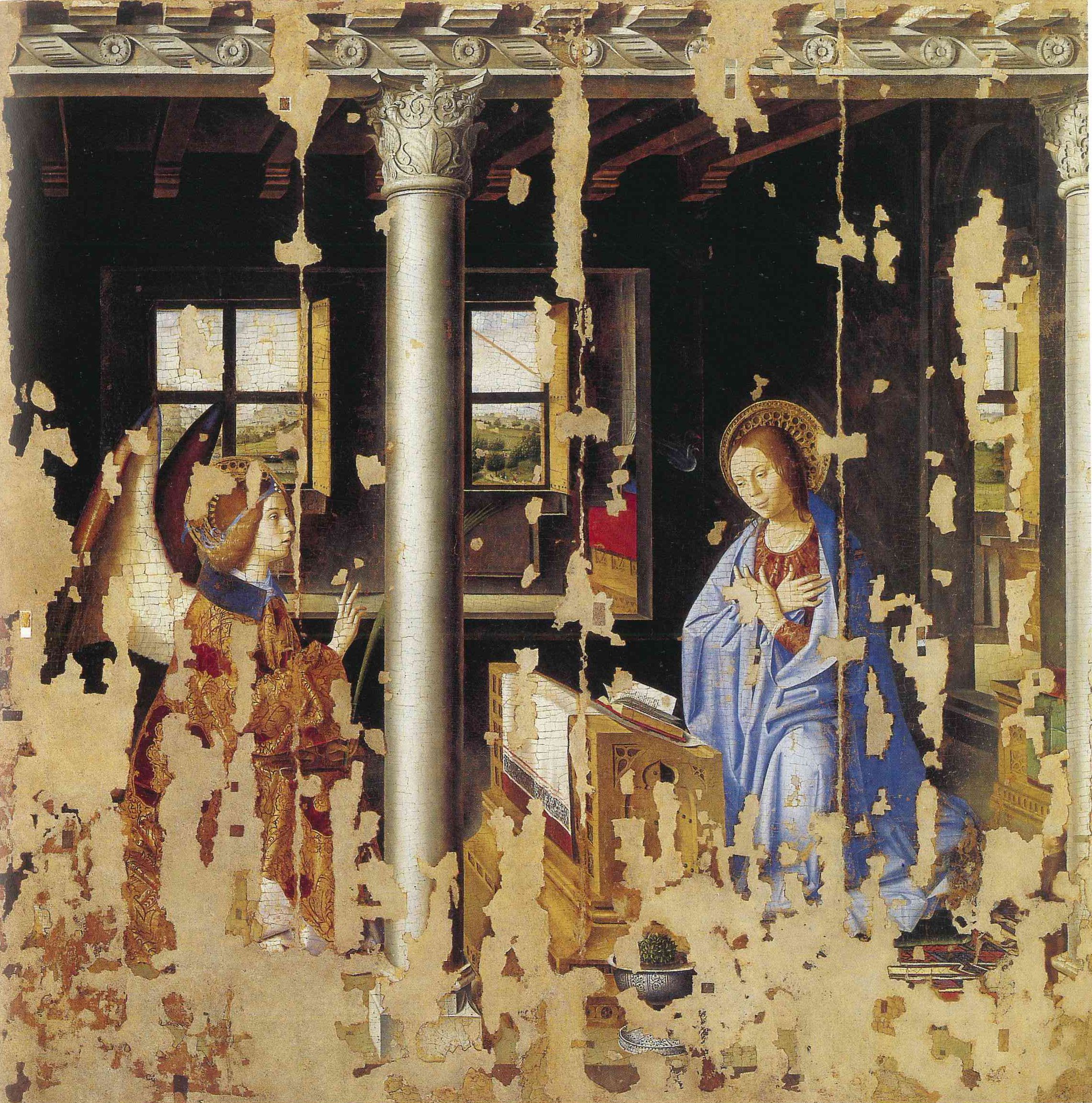 Antonello Da Messina, Annunciazione 1474