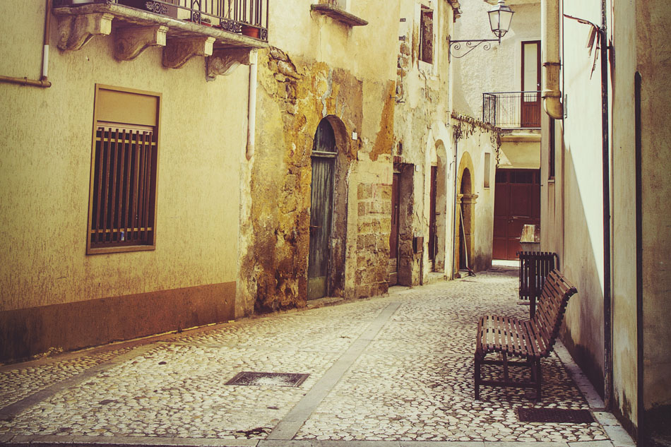 Uno scorcio di Sambuca di Sicilia