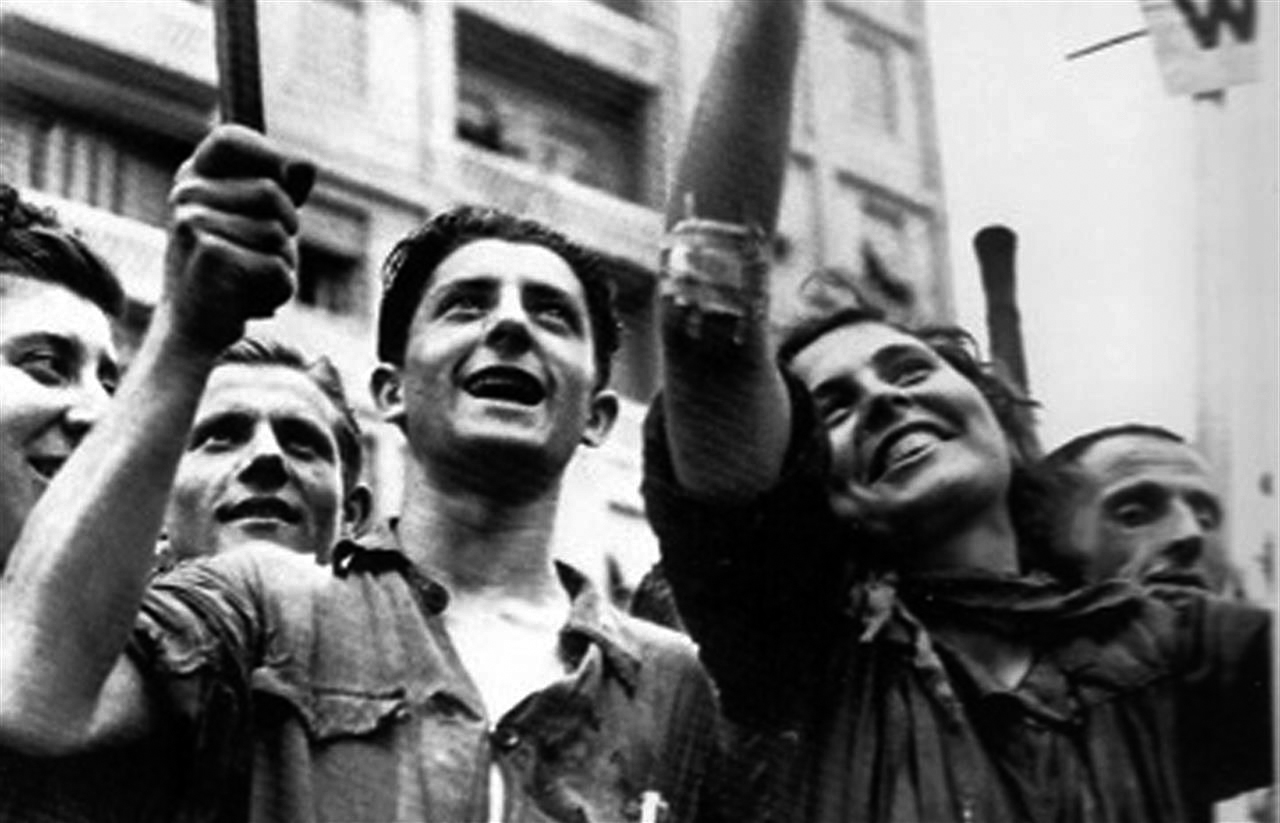 1945, l'Italia liberata dal fascismo