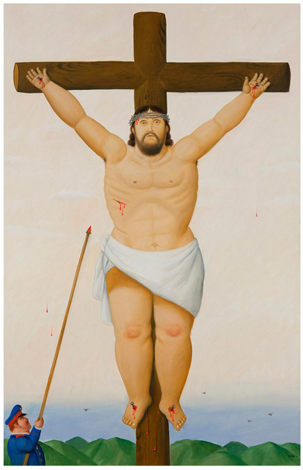 "Via Crucis. La Pasión de Cristo" di Fernando Botero.