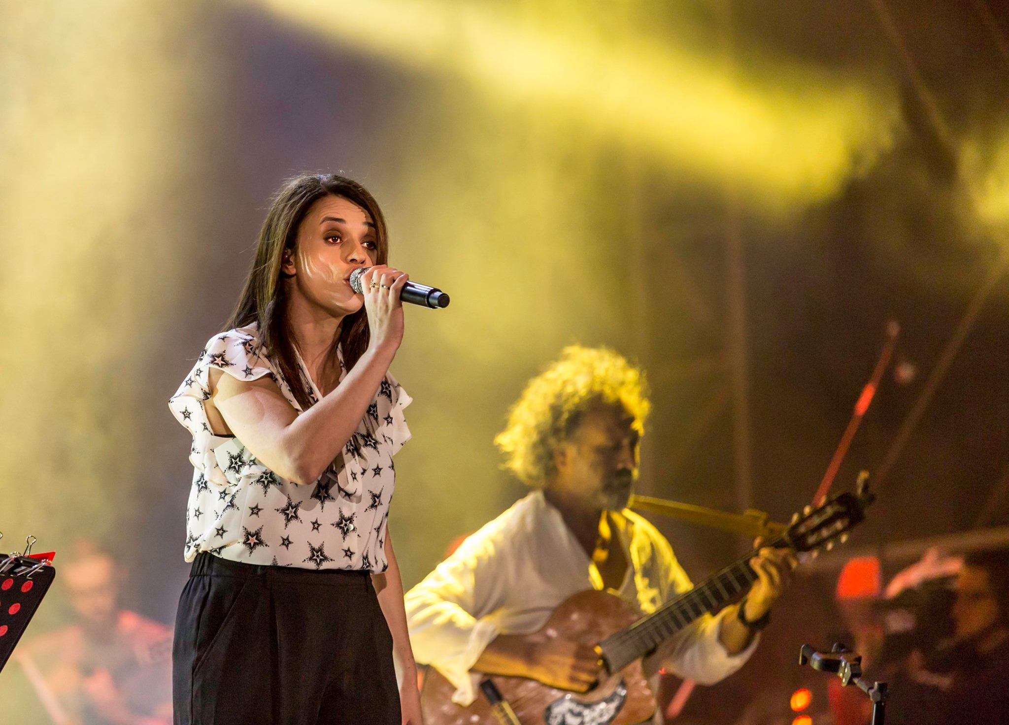 Carmen Consoli e Daniele Durante a Melpignano per la Notte della Taranta