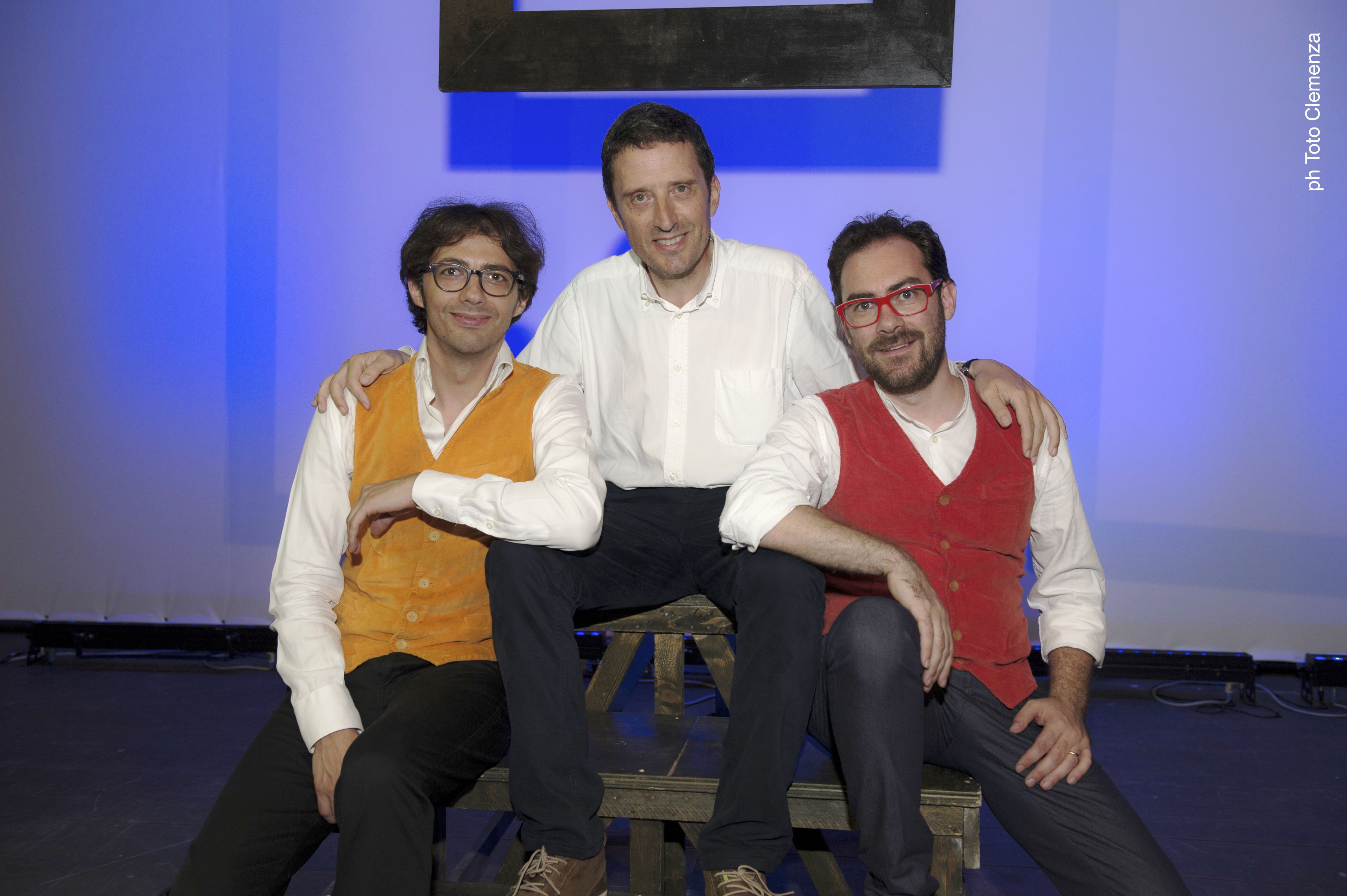 Antonio Vasta, Pietrangelo Buttafuoco e Mario Incudine - ph Totò Clemenza