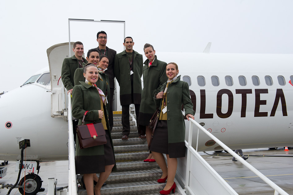 La cabin crew di Volotea