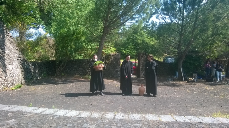 Una scena di Un giorno la storia passò dal Parco dell'Etna