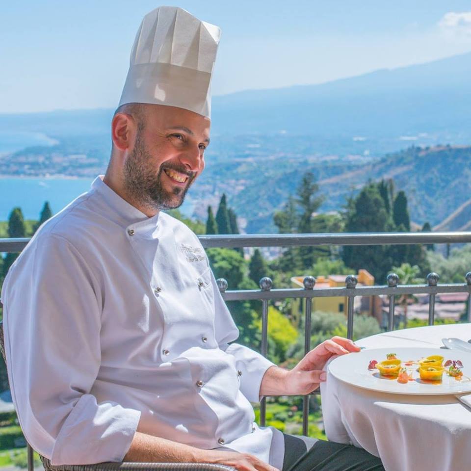 Roberto Toro, chef del Grand Hotel Timeo