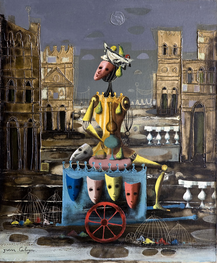 Jean Calogero, Venditore di maschere -1973