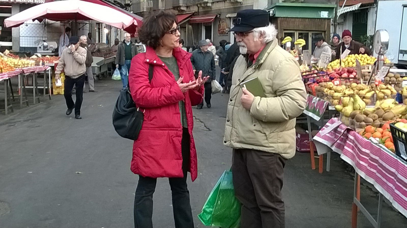 Federica Argentati e Patrizio Roversi alla Fiera di Catania