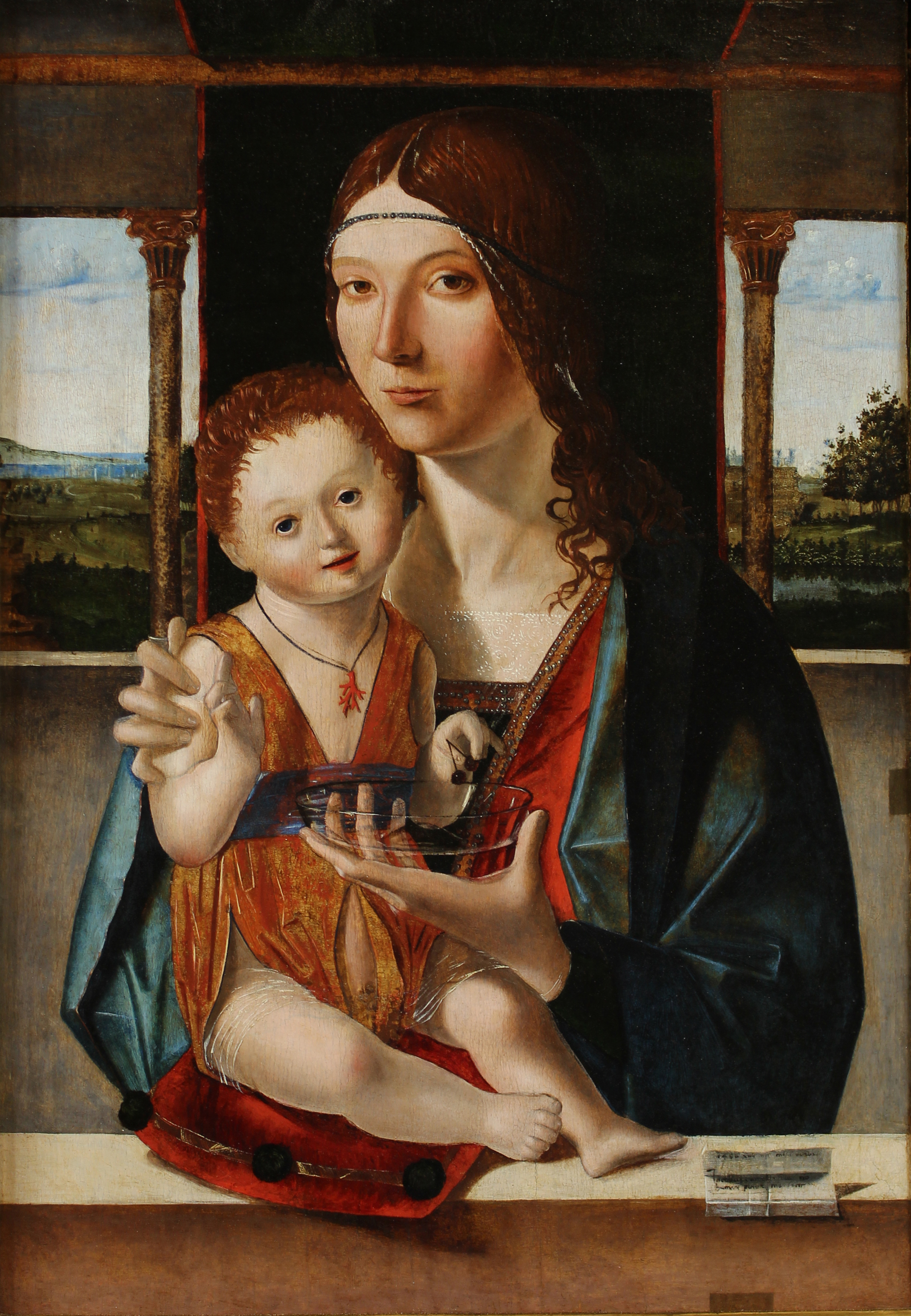 Jacobello di Antonello, Madonna con il Bambino 1480