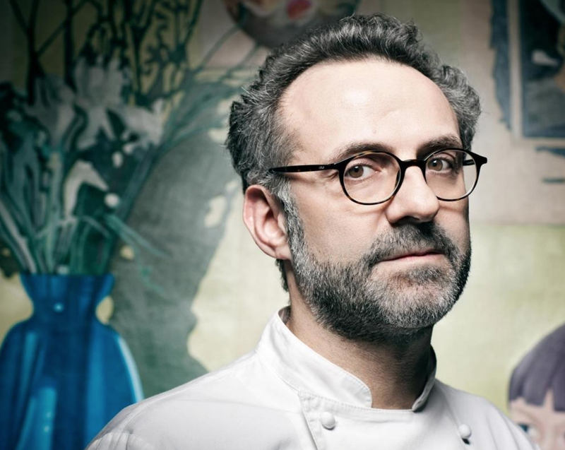 Lo chef Massimo Bottura