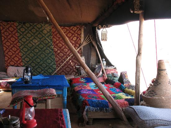 Una tipica tenda berbera