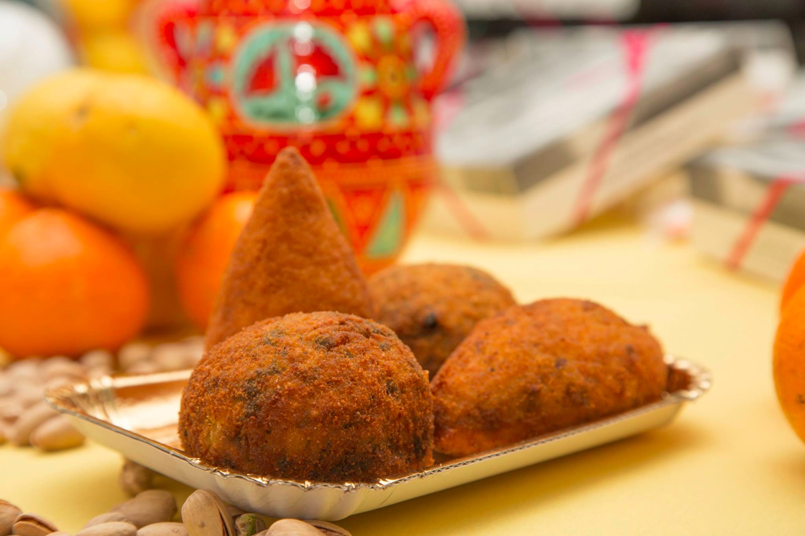 Gli arancini della Pasticceria Di Pasquale di Ragusa