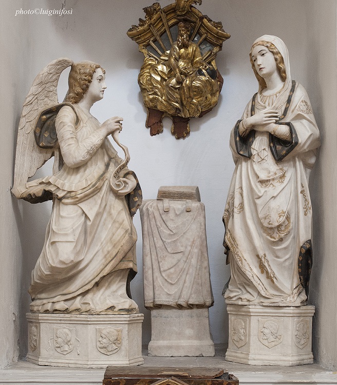 Modica, Chiesa del Carmine, gruppo scultoreo di Antonello Gagini - ph Luigi Nifosì