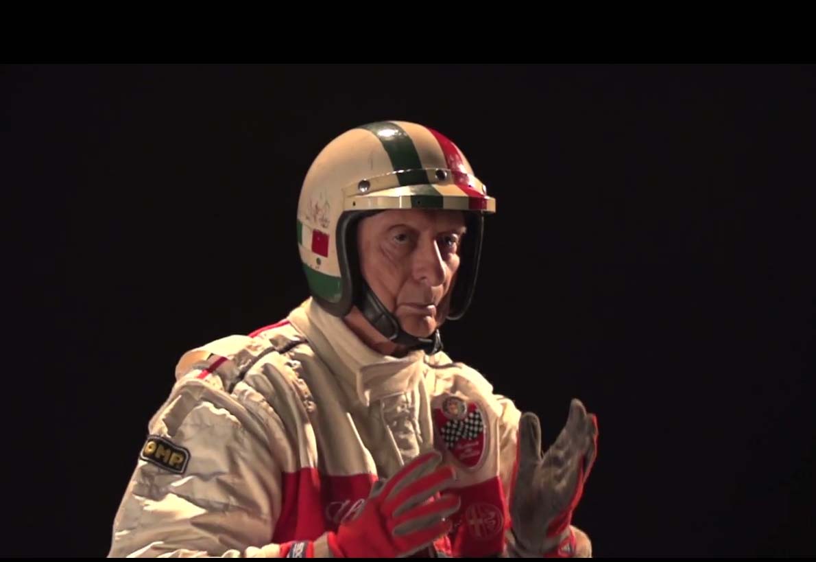 Nino Vaccarella in La Traiettoria ideale