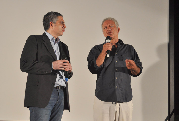 Andrea Di falco e Pasquale Scimeca al VideoLab Film Festival 2015
