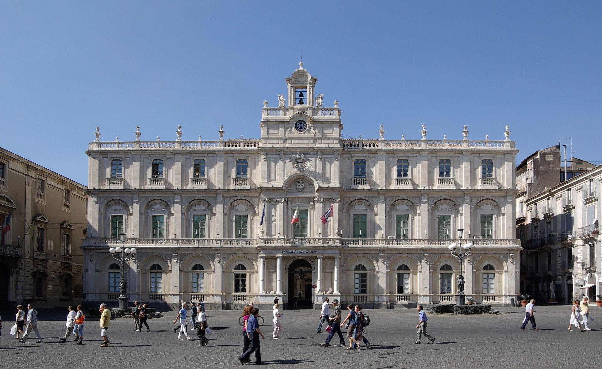 La sede centrale dell'Università di Catania