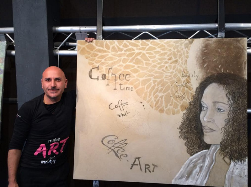 Coffe Time, Coffe Wall, Coffe Art, Coffe Lady