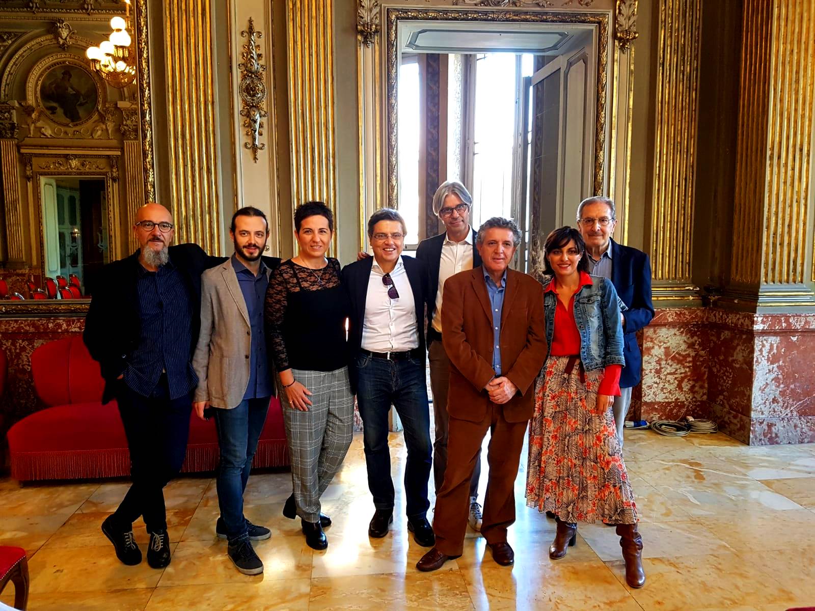 Da sinsitra Velotto, Marino, Grasso, La Rosa, Madonia, Nicolosi, Ventura e Vigneri