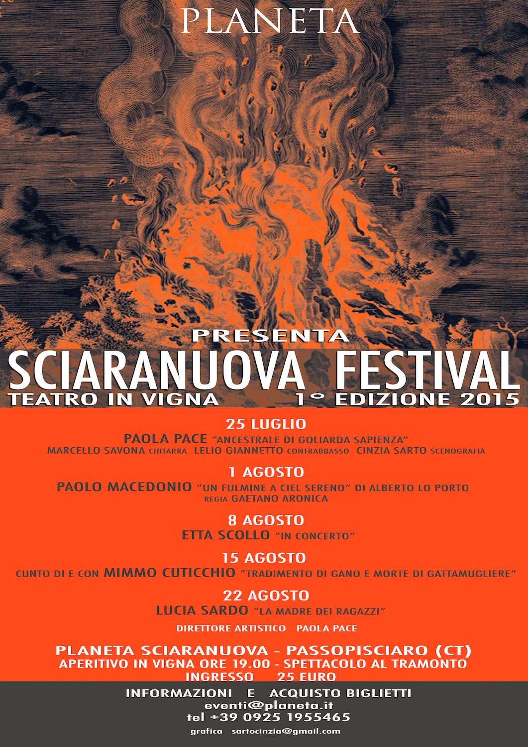 La locandina dello Sciara Nuova Festival