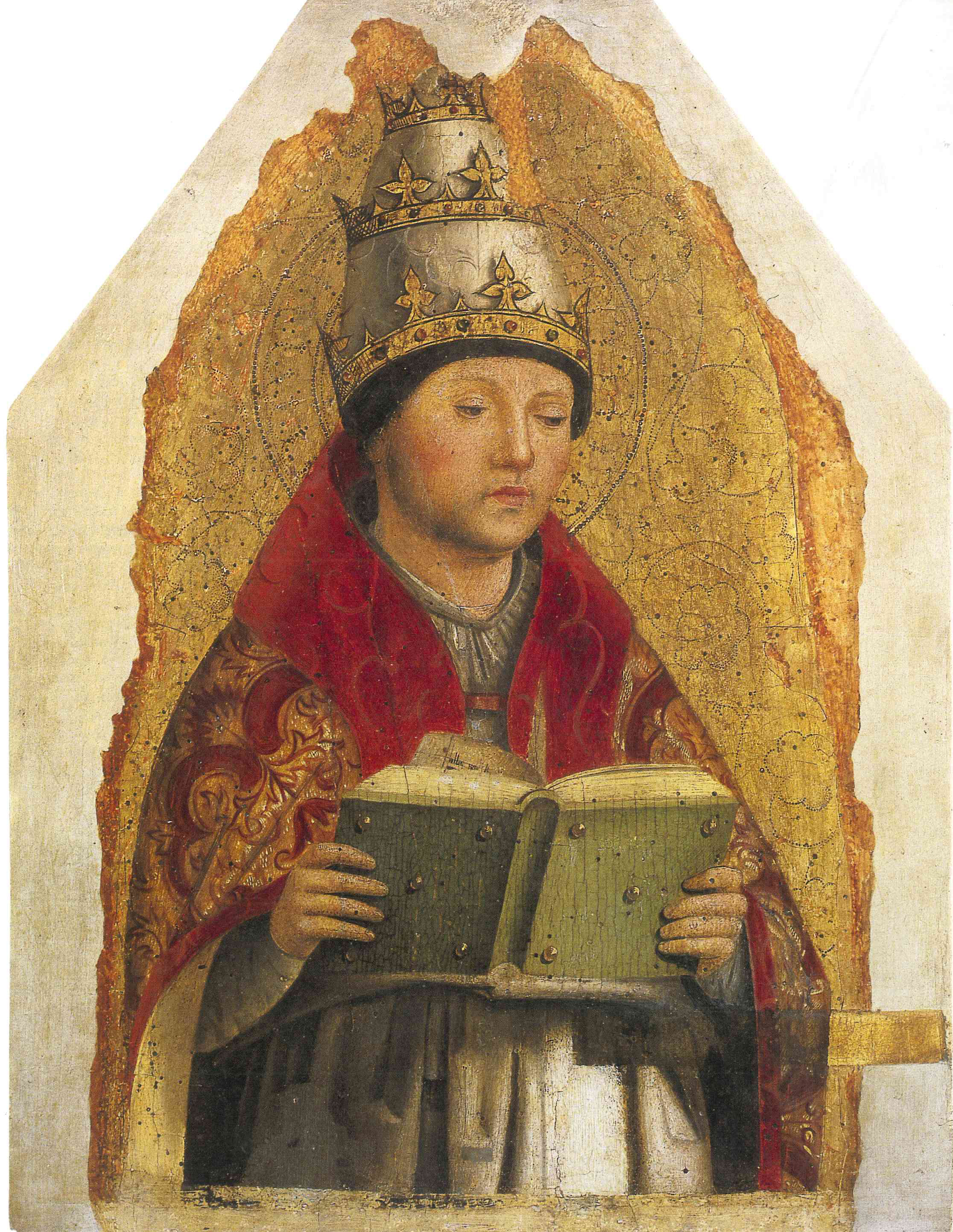 Antonello da Messina, San Gregorio Magno 1472-1473
