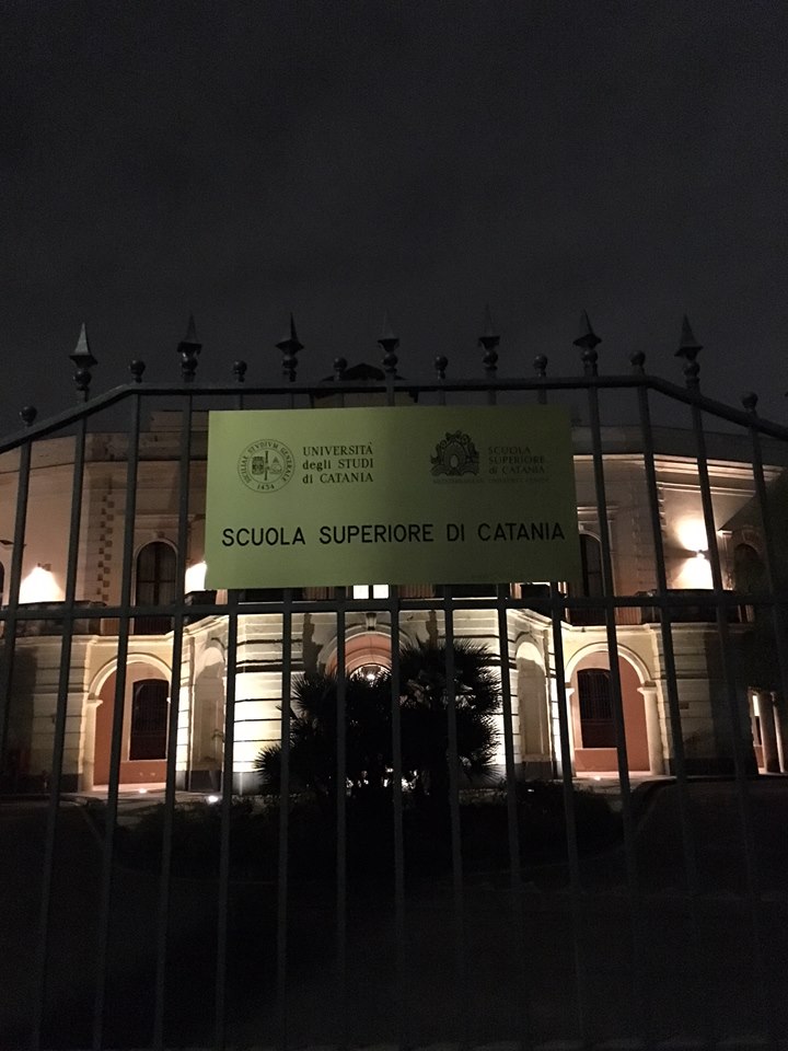 L'ingresso della Scuola Superiore di Catania