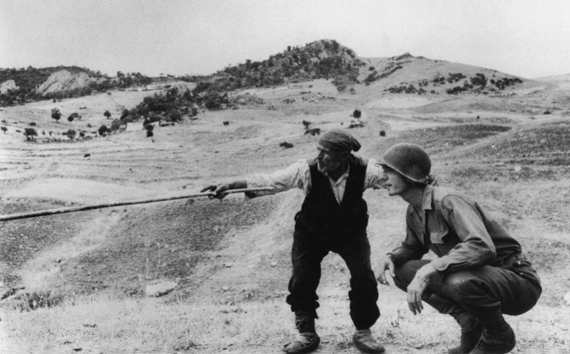 Robert Capa, Sperlinga 1943