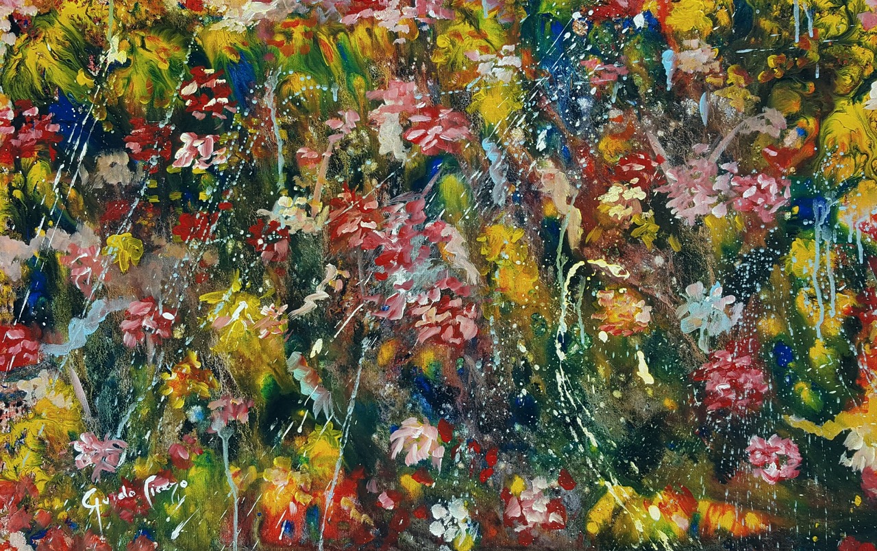 Guido Cicero New Spring, 2017 acrilico, cm 90x60