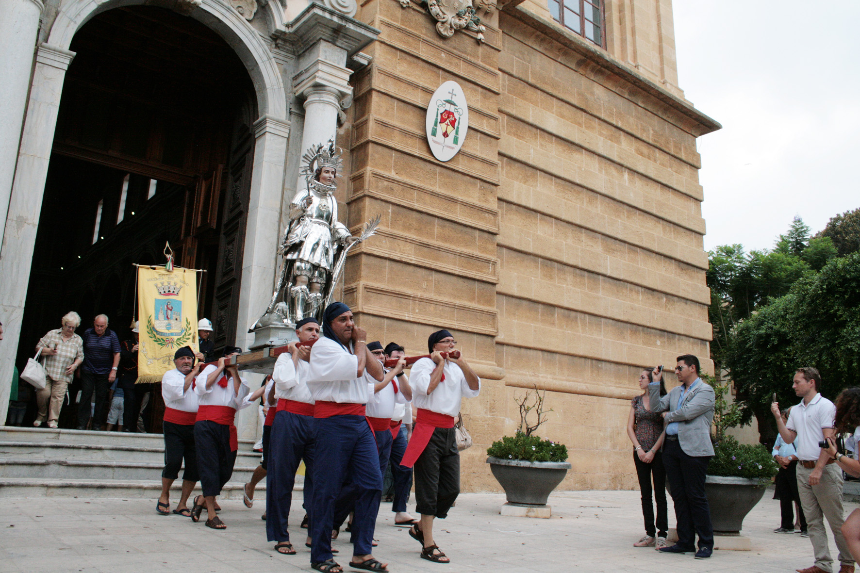 La statua di San Vito