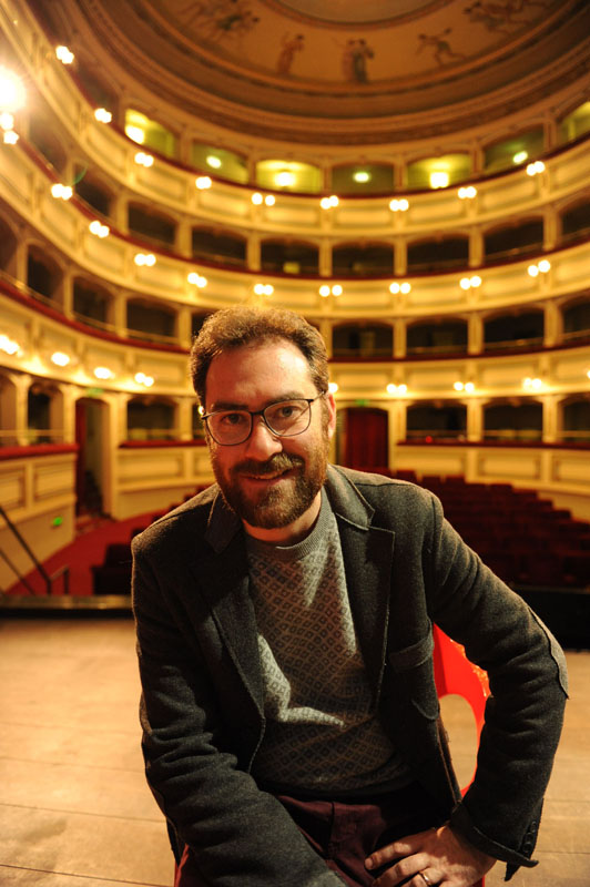Mario Incudine, direttore artistico del Teatro Garibaldi di Enna