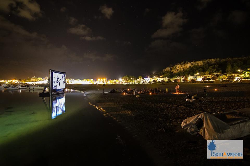 Lo schermo di SiciliAmbiente Documentary Film Festival