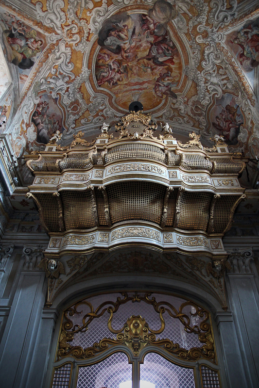 L'interno della Chiesa di San Benedetto