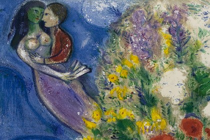 Chagal - una delle opere in mostra 