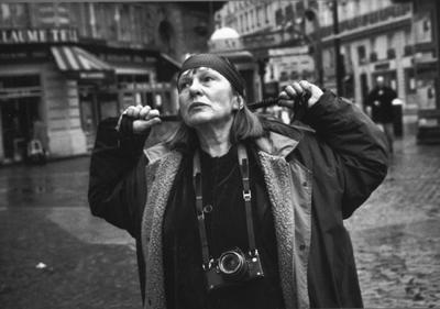 Letizia Battaglia fotografata da Franco Zecchin nel 1993