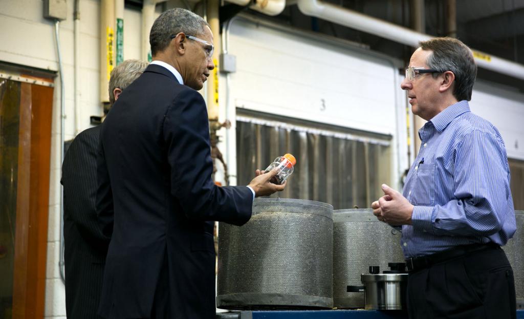 Barack Obama e Bruce Dale