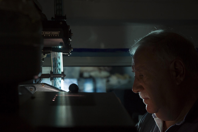 Dal documentario L'Ultimo metro di pellicola