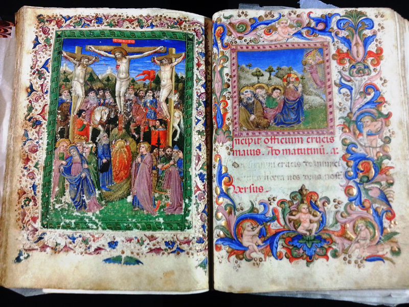La Bibbia miniata in oro di Pietro Cavallini