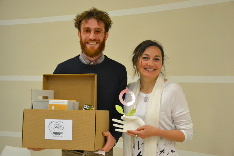 Giovanni Milazzo e Patrizia Lo Sciuto alla premiazione - ph Marta Ferri