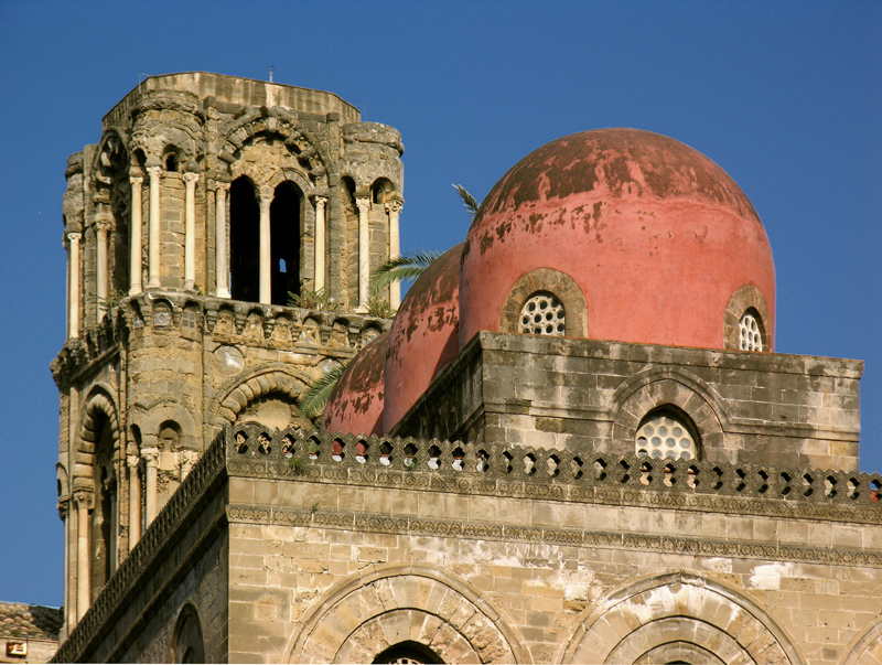 Palermo, Chiesa di San Cataldo e campanile della chiesa di Santa Maria dell’Ammiraglio