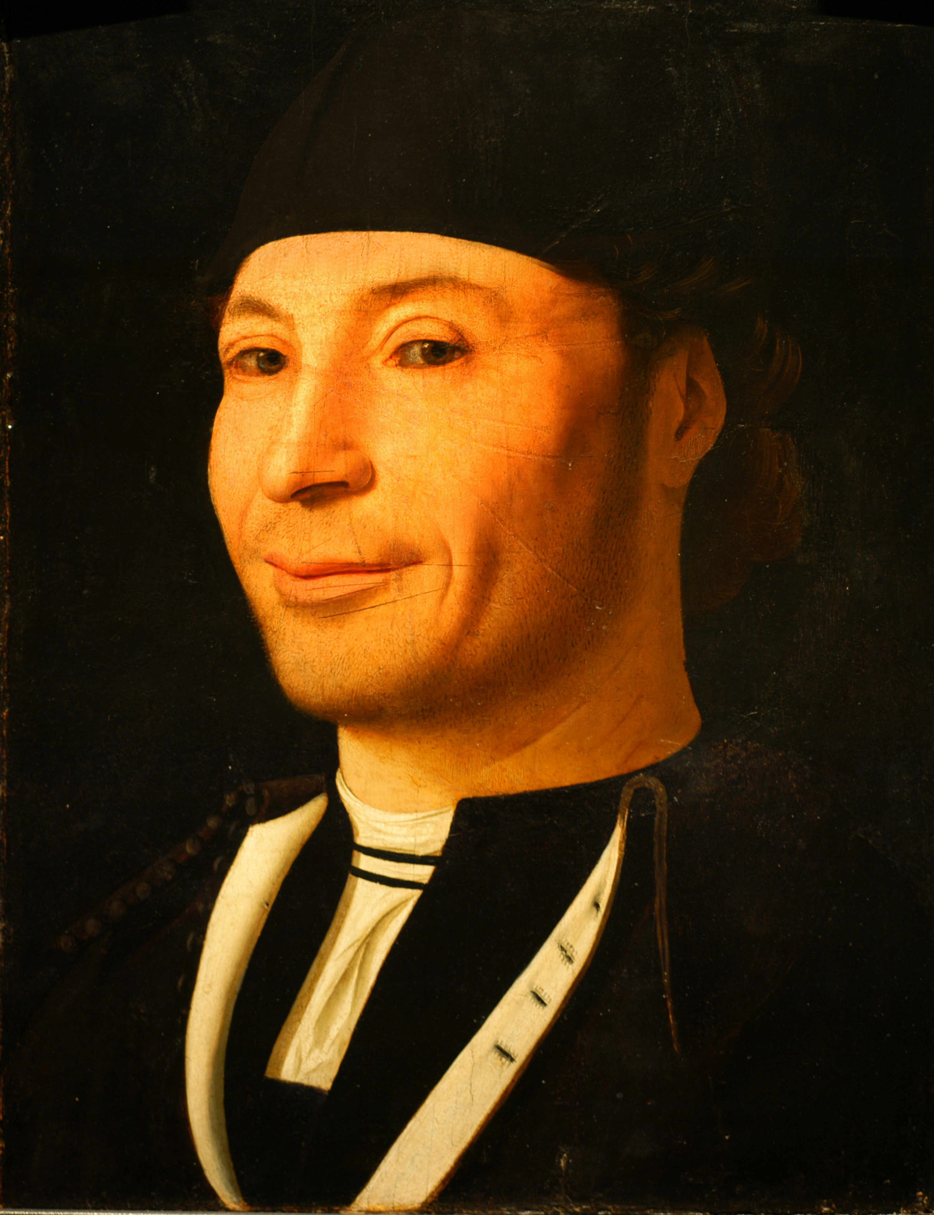 Antonello Da Messina, Ritratto d'uomo detto Ritratto di ignoto marinaio 1470 circa