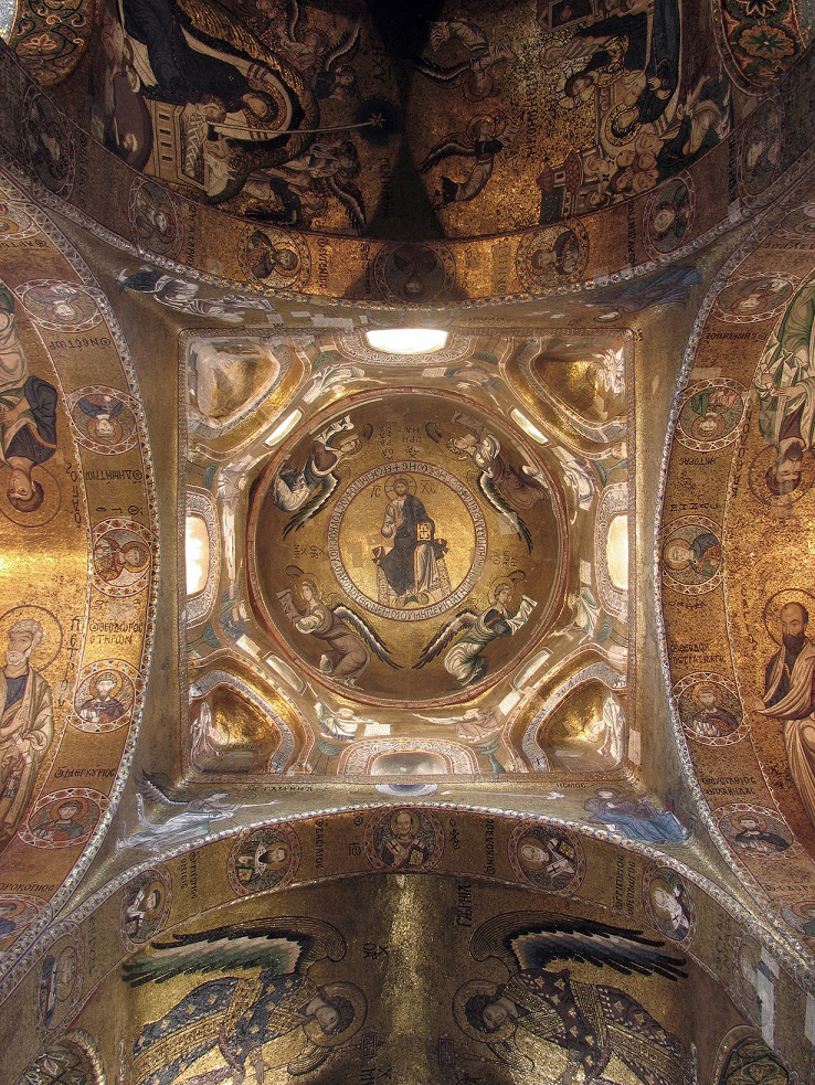 Palermo, la volta della Chiesa di Santa Maria dell'Ammiraglio