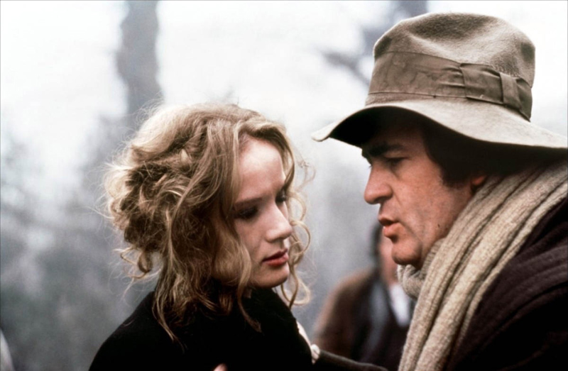 Dominique Sanda con Bernardo Bertolucci